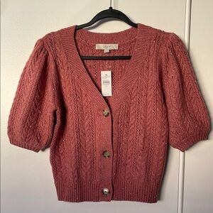 Loft Women's Pink Sweater